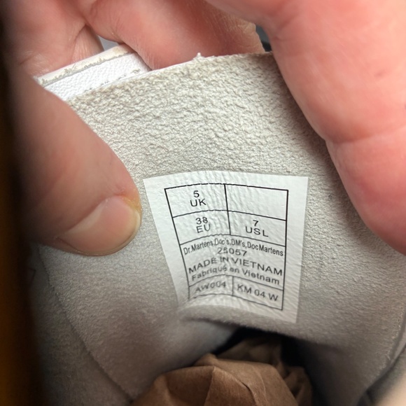 PUNK ROCK GIRL: Custom Doc Martens, size 7W - Picture 5 of 7